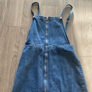 BDG Denim Zip Up Dress size 8
